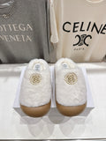 2025 Autumn/Winter Half-Covered Furry Clog Slides