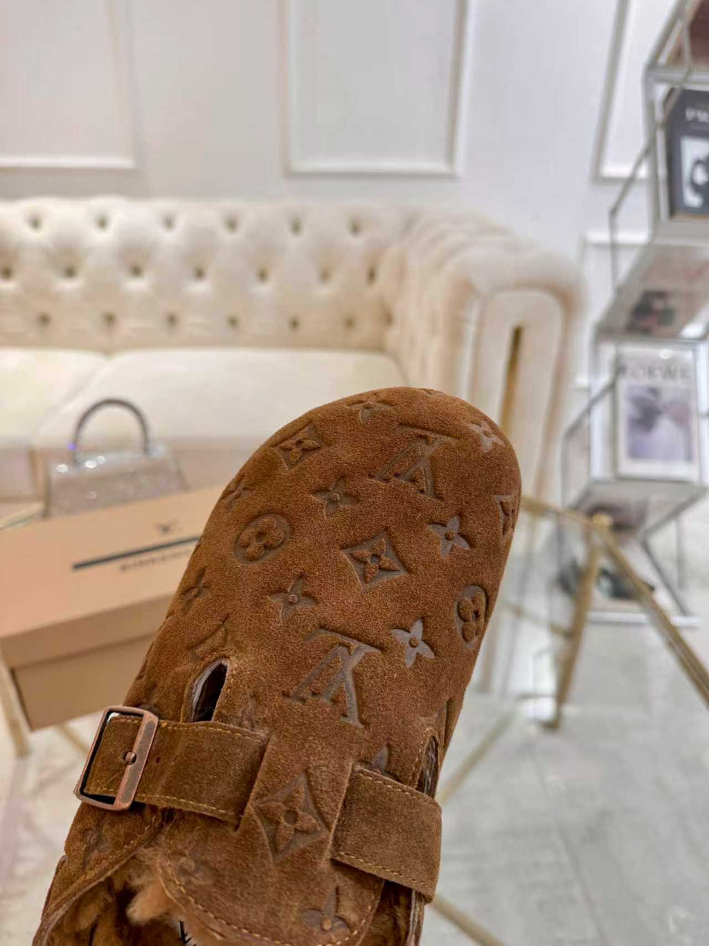 Premium Jacquard Wool Clog Slippers（Couples / Unisex）