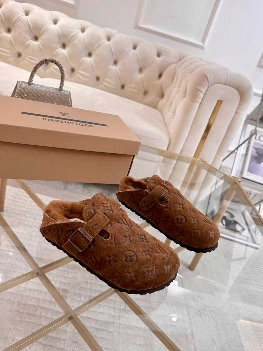 Premium Jacquard Wool Clog Slippers（Couples / Unisex）