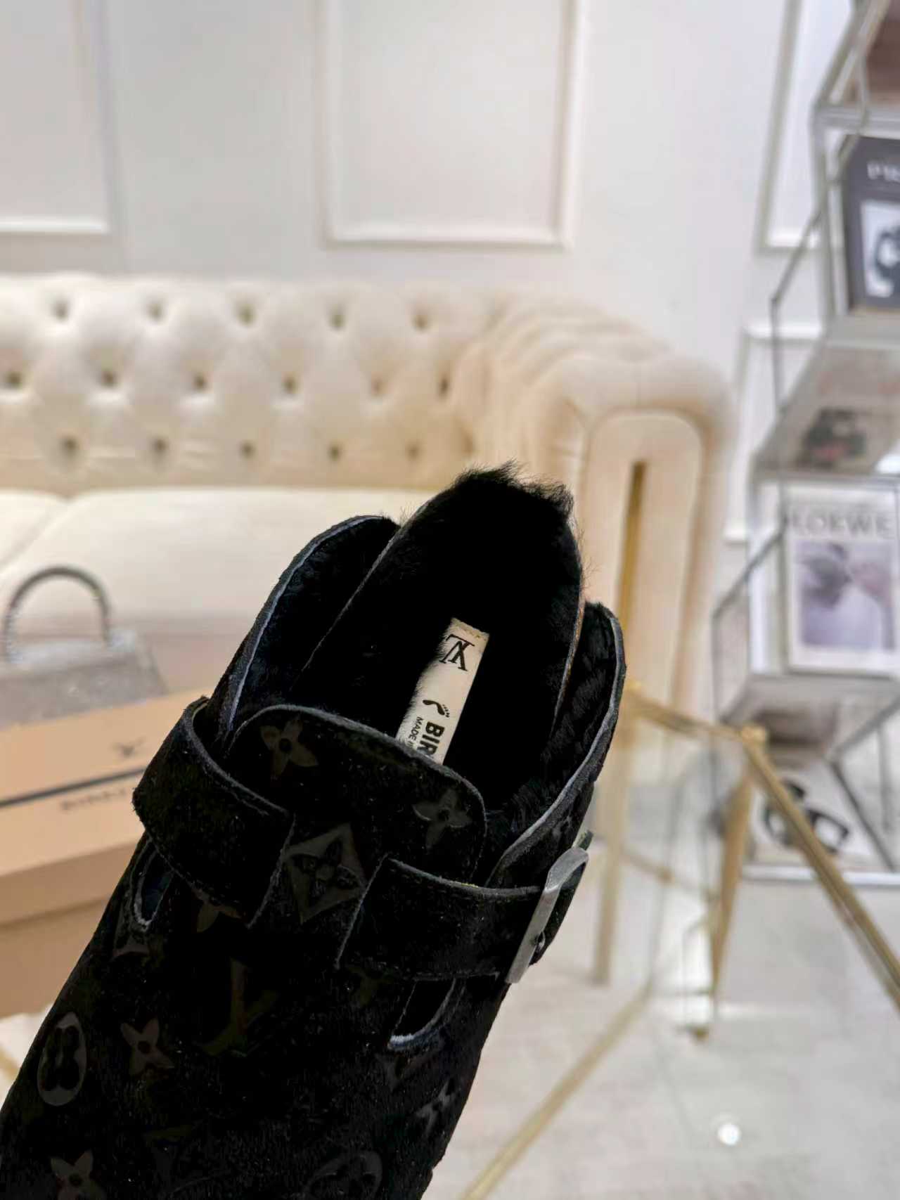 Premium Jacquard Wool Clog Slippers（Couples / Unisex）