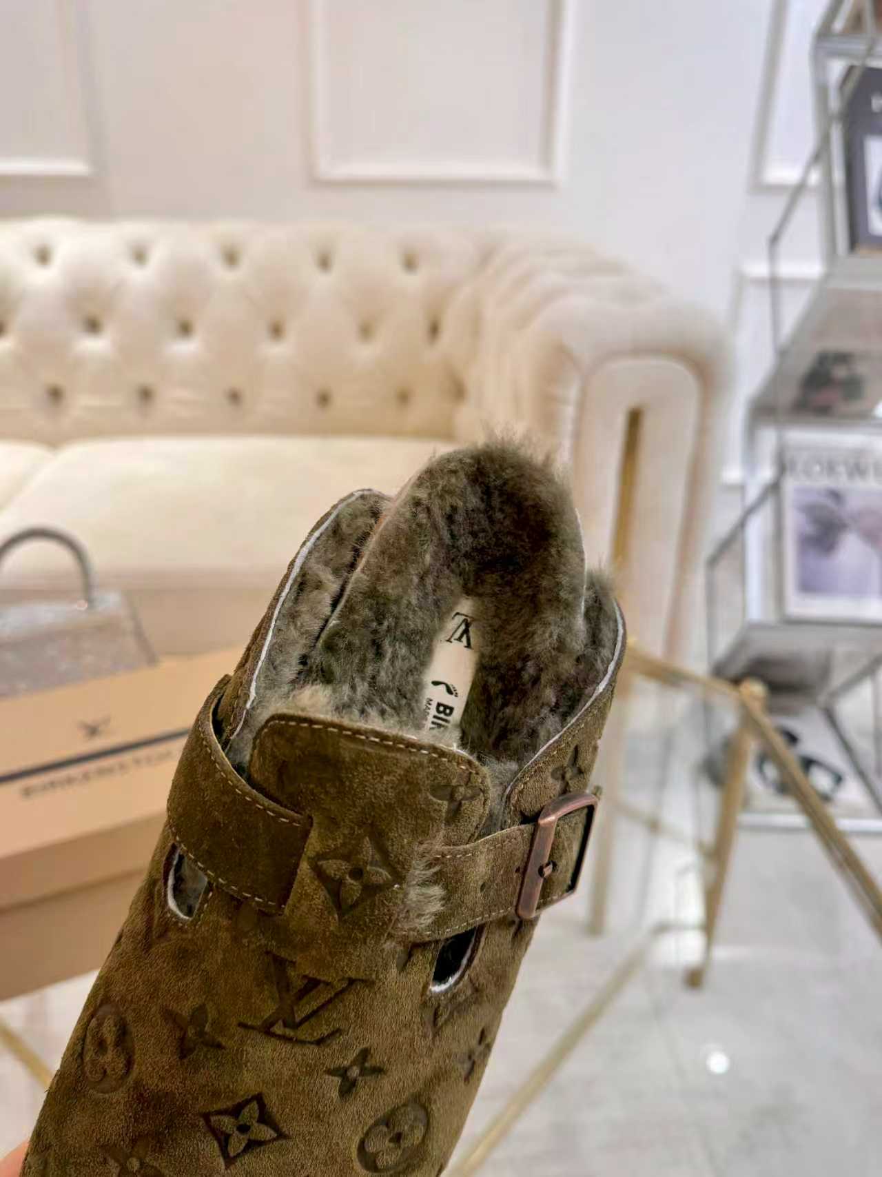 Premium Jacquard Wool Clog Slippers（Couples / Unisex）