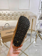 Premium Jacquard Wool Clog Slippers（Couples / Unisex）
