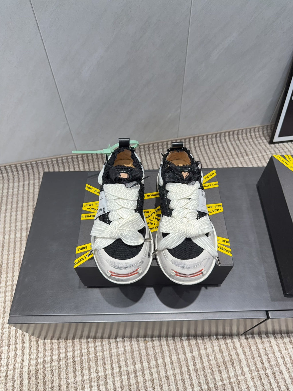 Smiling Face Couple Sneakers | Premium Upgraded Edition