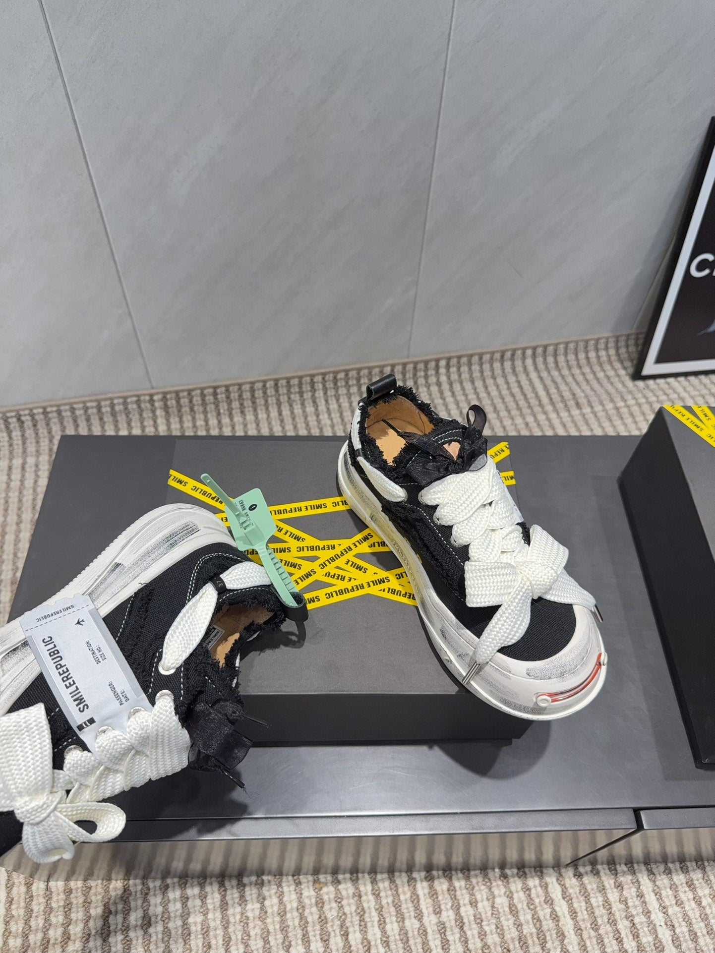 Smiling Face Couple Sneakers | Premium Upgraded Edition