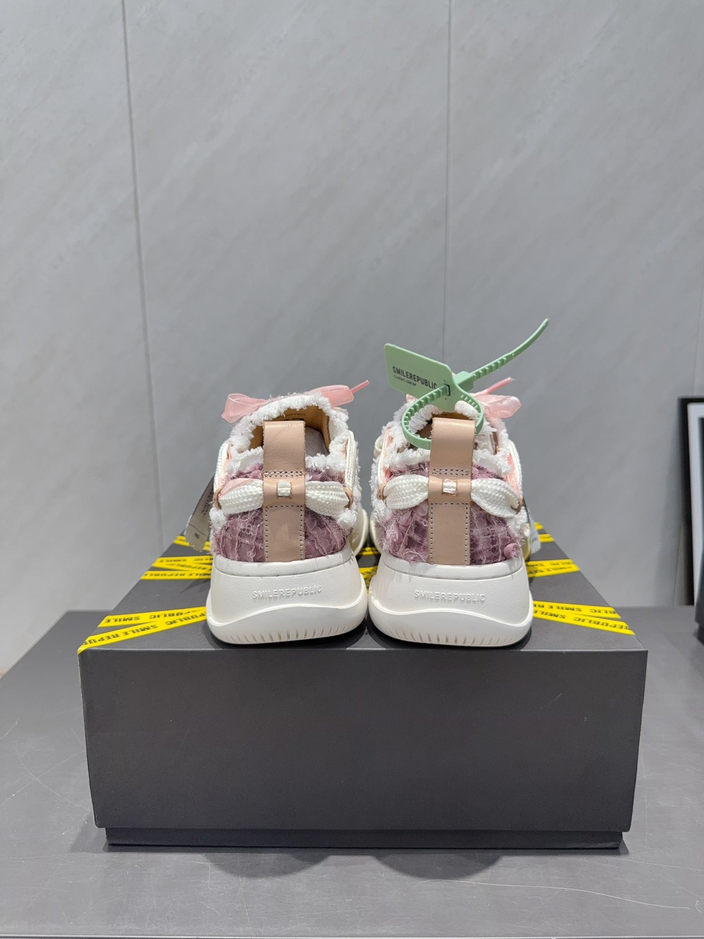Smiling Face Couple Sneakers | Premium Upgraded Edition