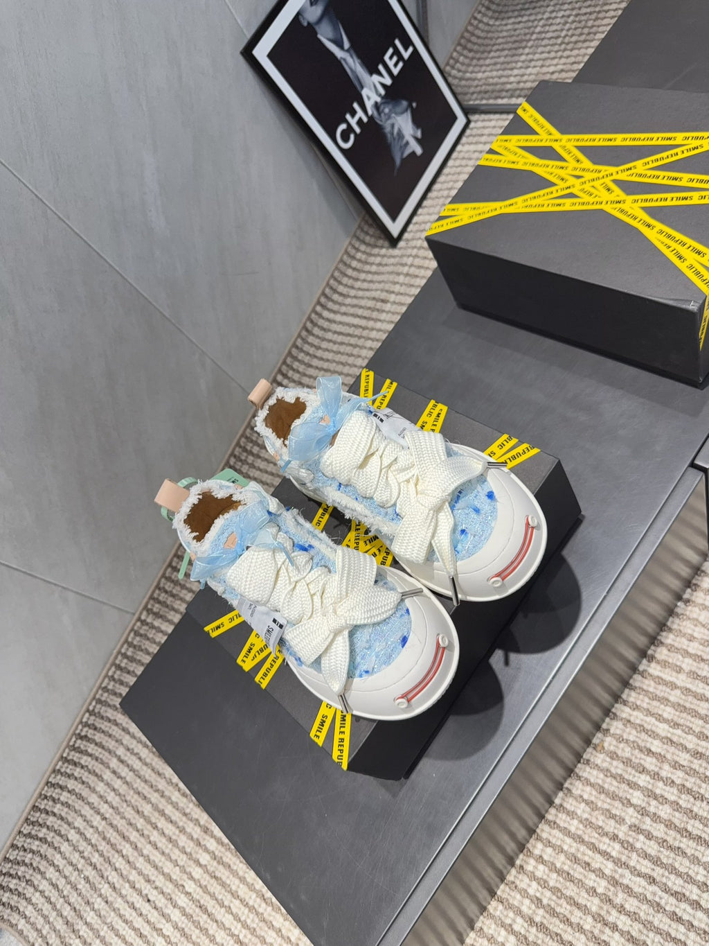Smiling Face Couple Sneakers | Premium Upgraded Edition
