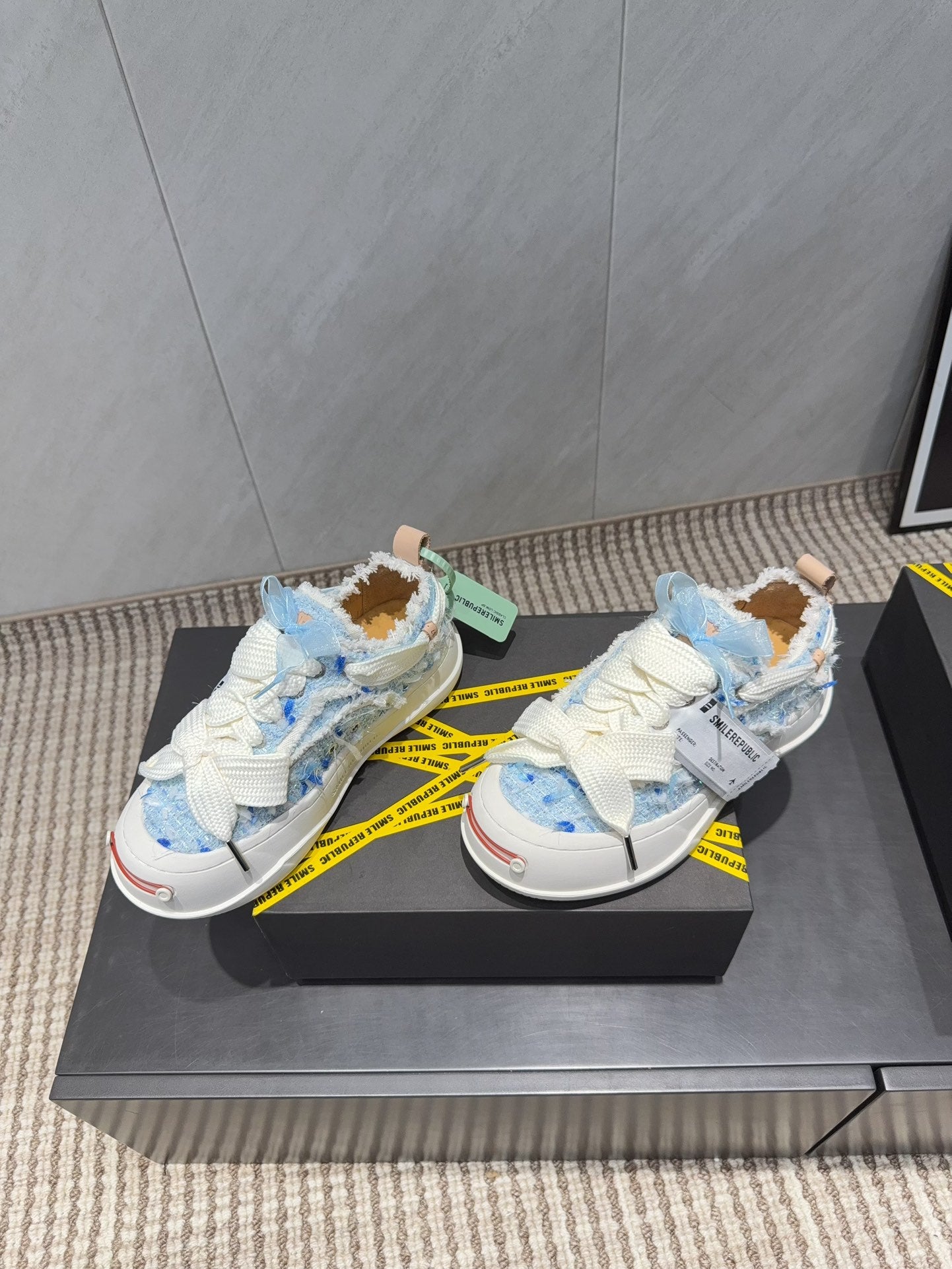 Smiling Face Couple Sneakers | Premium Upgraded Edition