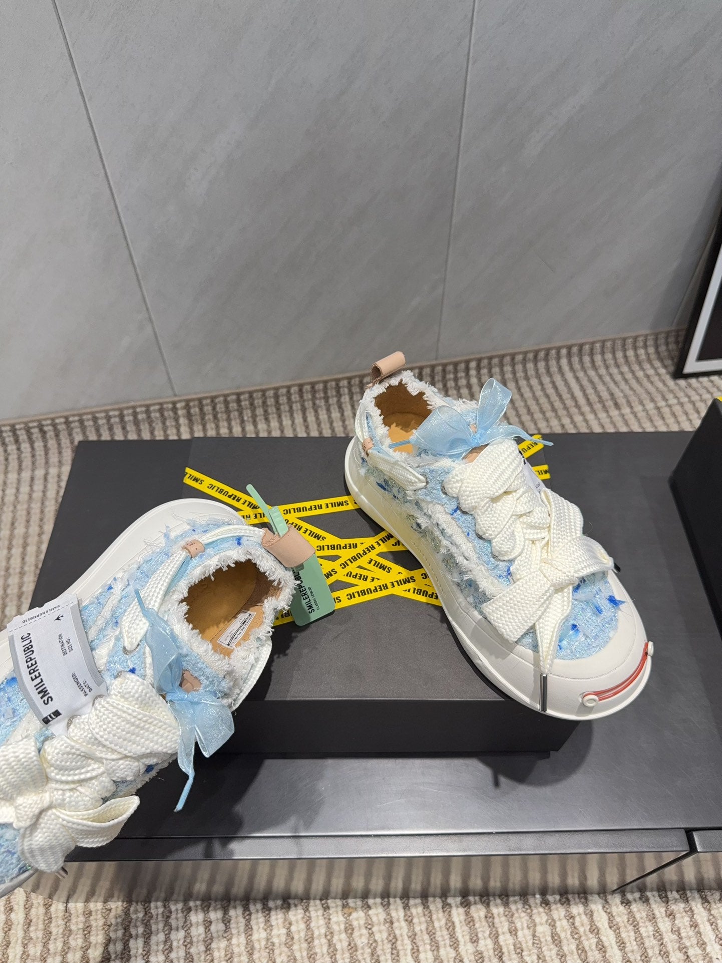 Smiling Face Couple Sneakers | Premium Upgraded Edition