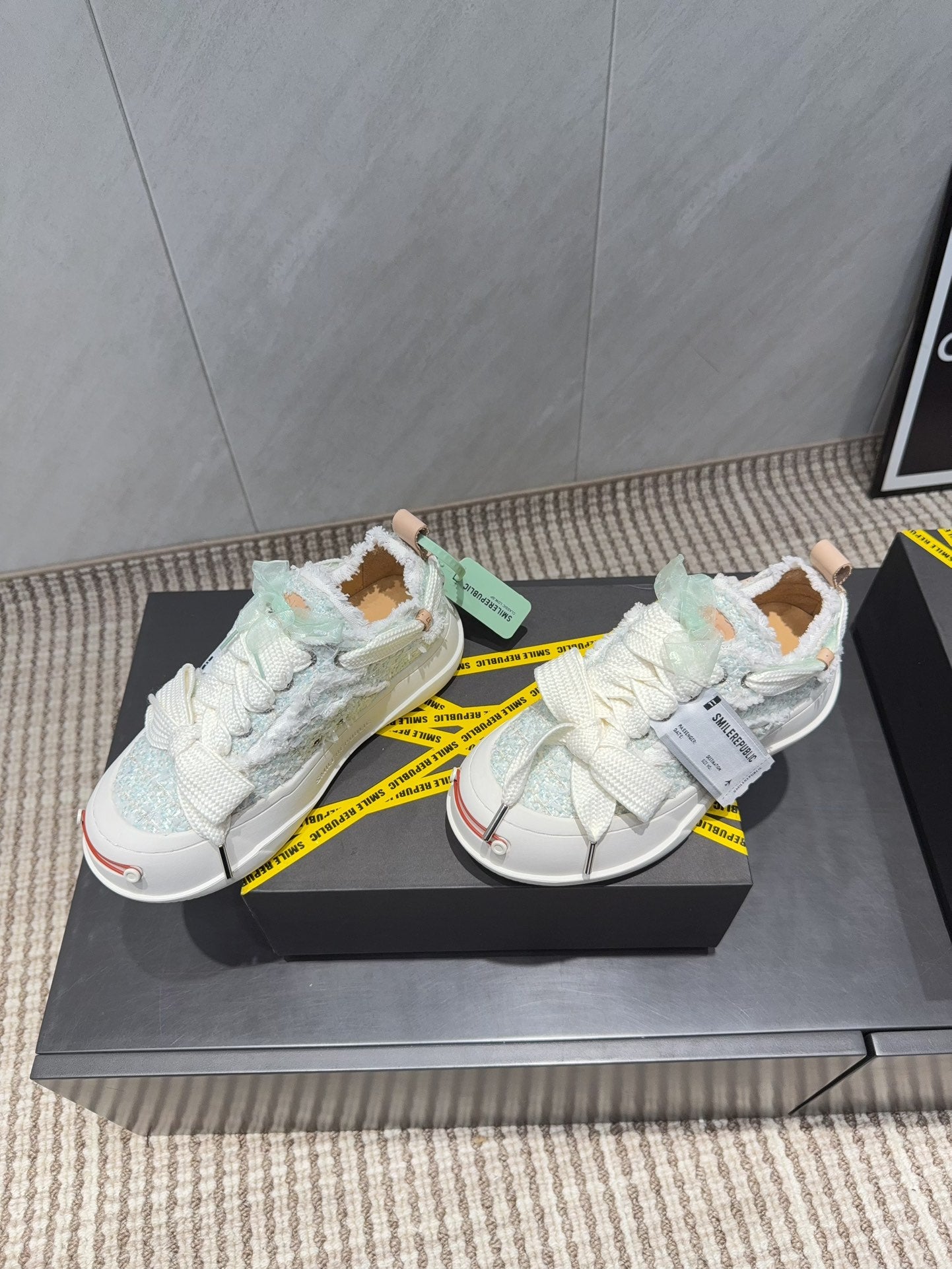 Smiling Face Couple Sneakers | Premium Upgraded Edition