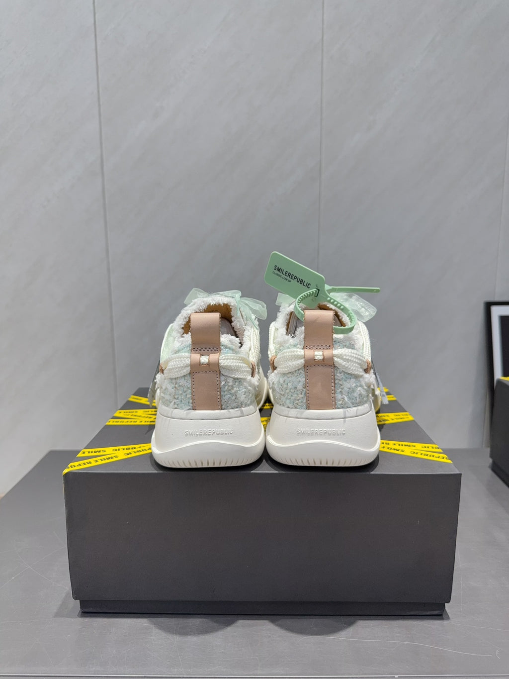 Smiling Face Couple Sneakers | Premium Upgraded Edition