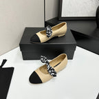 Premium Vintage-Inspired Fur Loafers