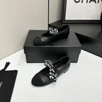 Premium Vintage-Inspired Fur Loafers