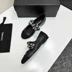 Premium Vintage-Inspired Fur Loafers