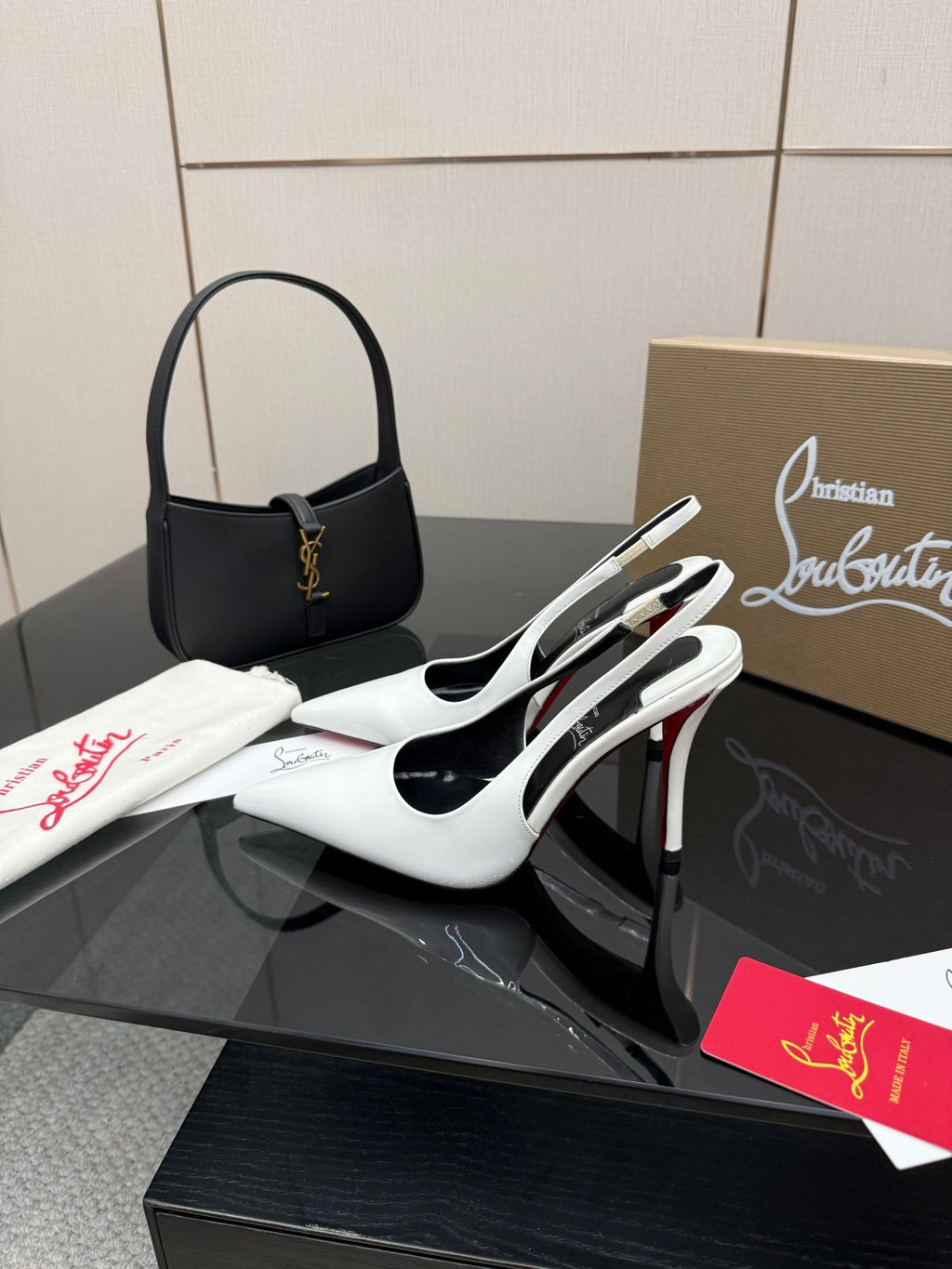 Elegant Red Sole High-Heel Sandals | Premium Edition