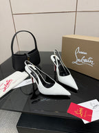 Elegant Red Sole High-Heel Sandals | Premium Edition