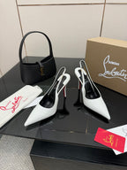 Elegant Red Sole High-Heel Sandals | Premium Edition