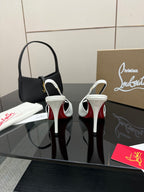 Elegant Red Sole High-Heel Sandals | Premium Edition