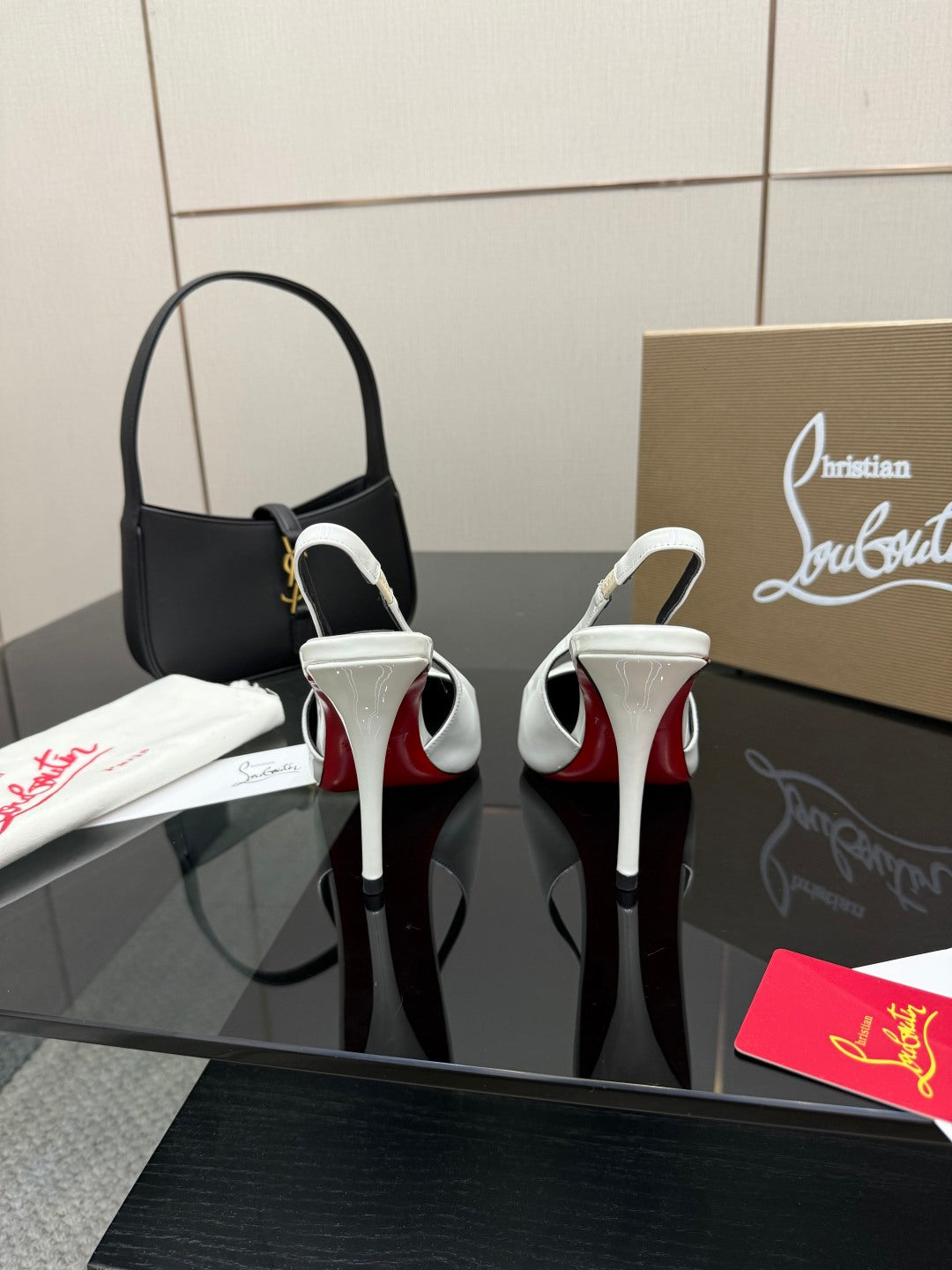 Elegant Red Sole High-Heel Sandals | Premium Edition