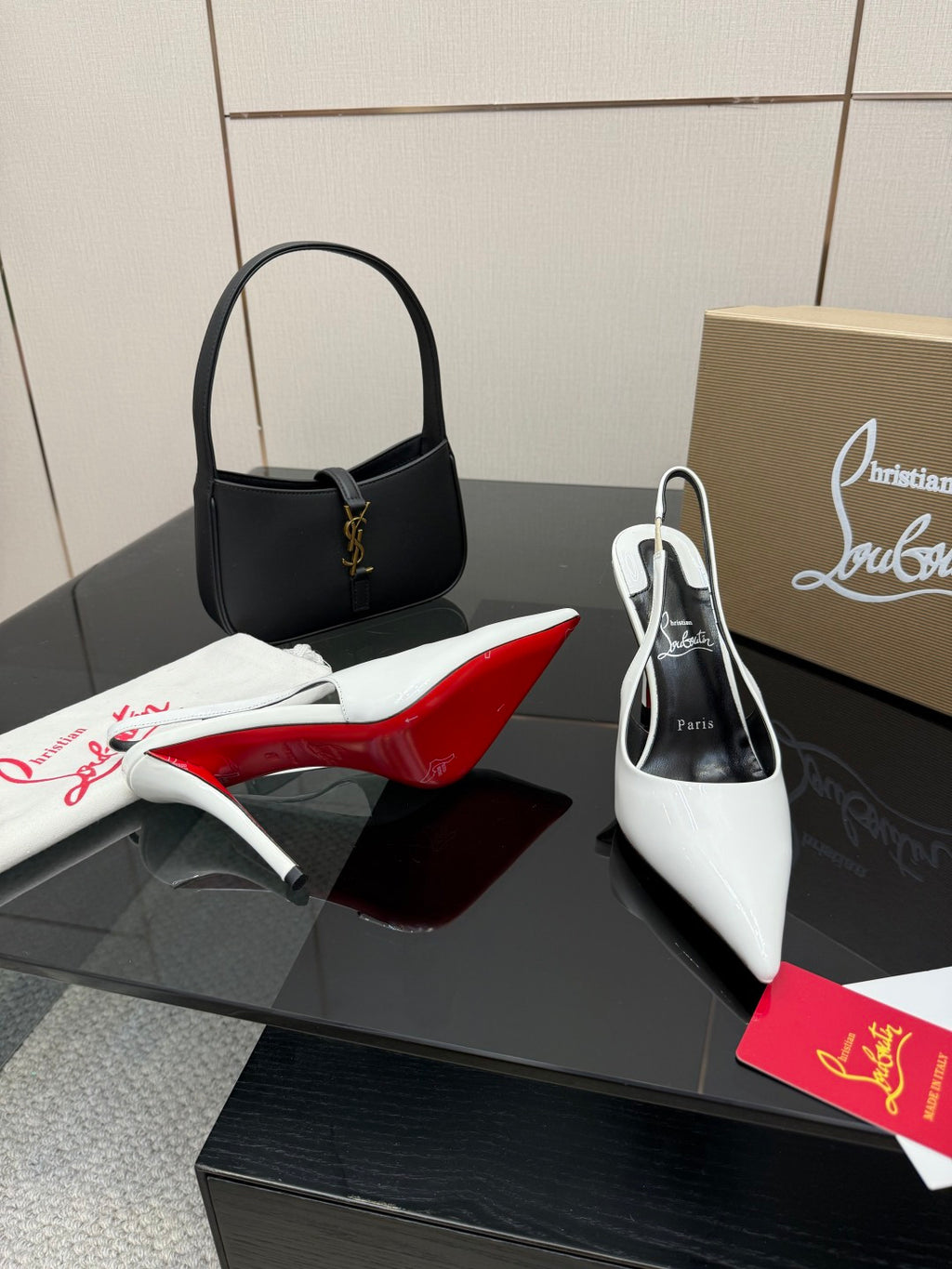 Elegant Red Sole High-Heel Sandals | Premium Edition