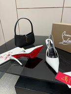 Elegant Red Sole High-Heel Sandals | Premium Edition