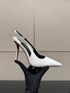 Elegant Red Sole High-Heel Sandals | Premium Edition