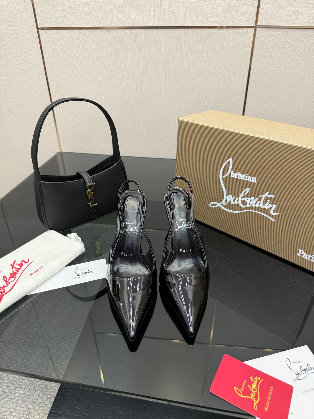 Elegant Red Sole High-Heel Sandals | Premium Edition