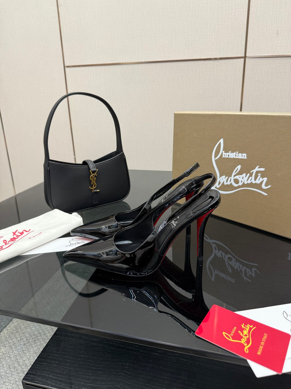 Elegant Red Sole High-Heel Sandals | Premium Edition