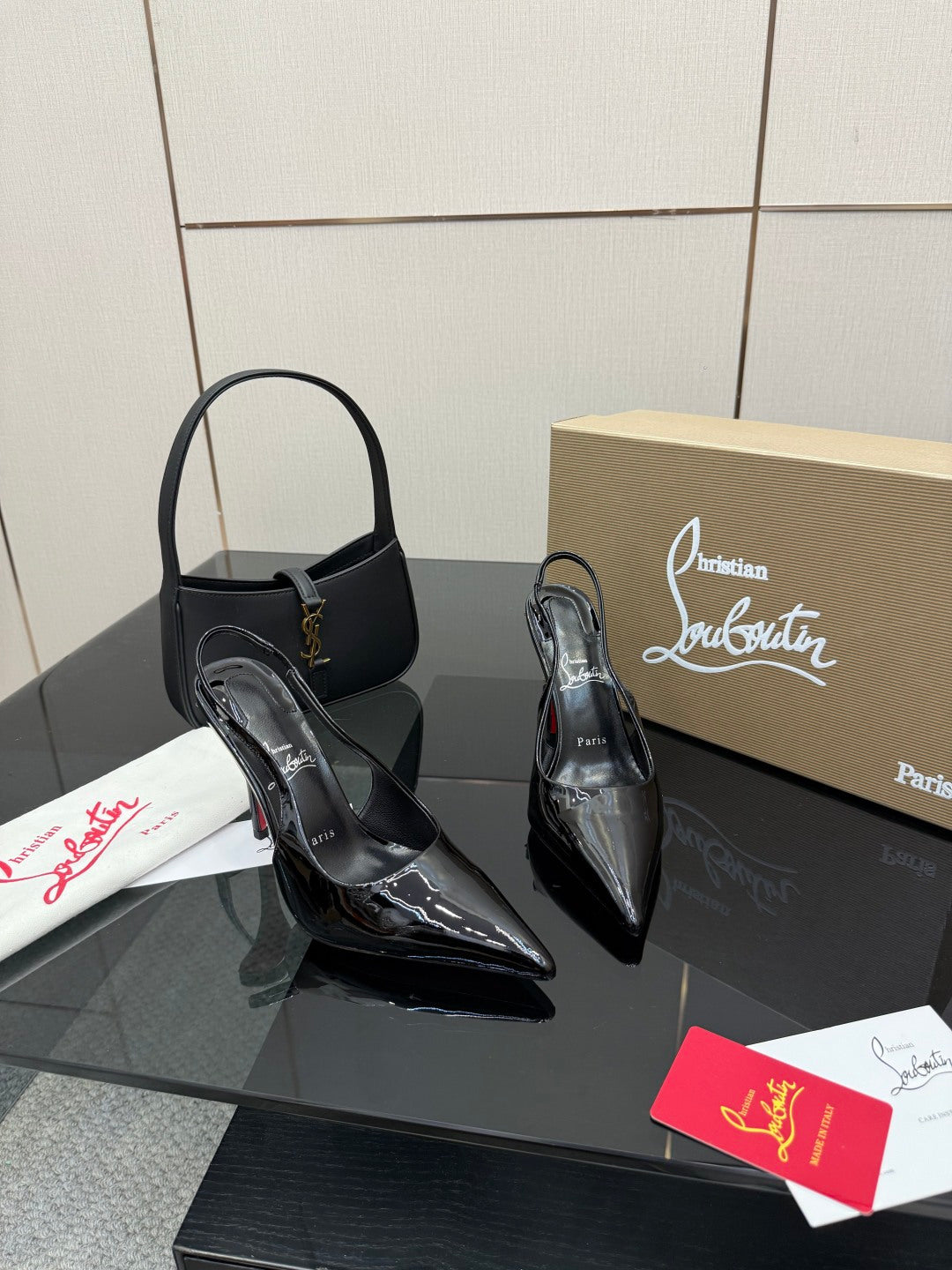 Elegant Red Sole High-Heel Sandals | Premium Edition