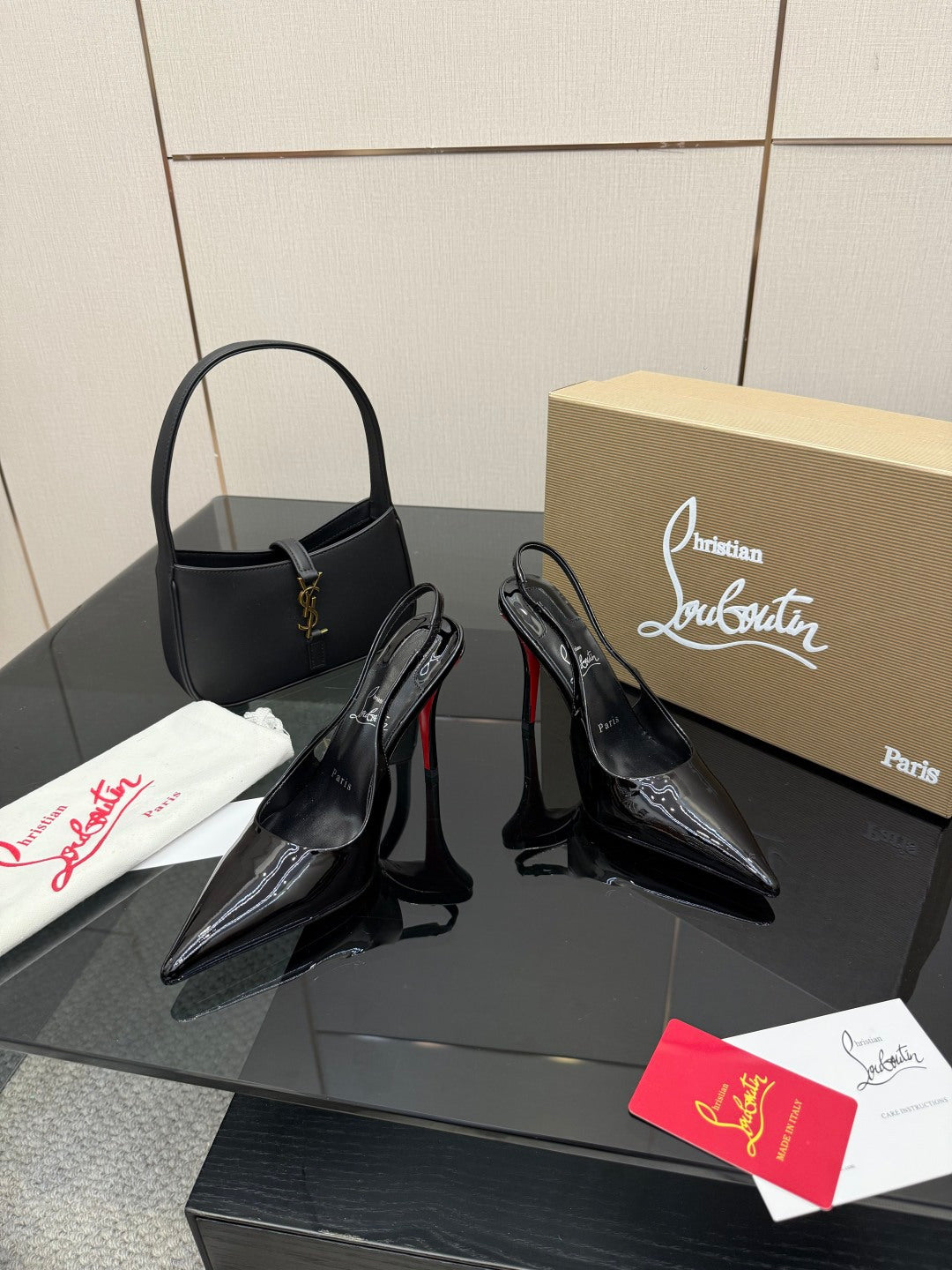 Elegant Red Sole High-Heel Sandals | Premium Edition