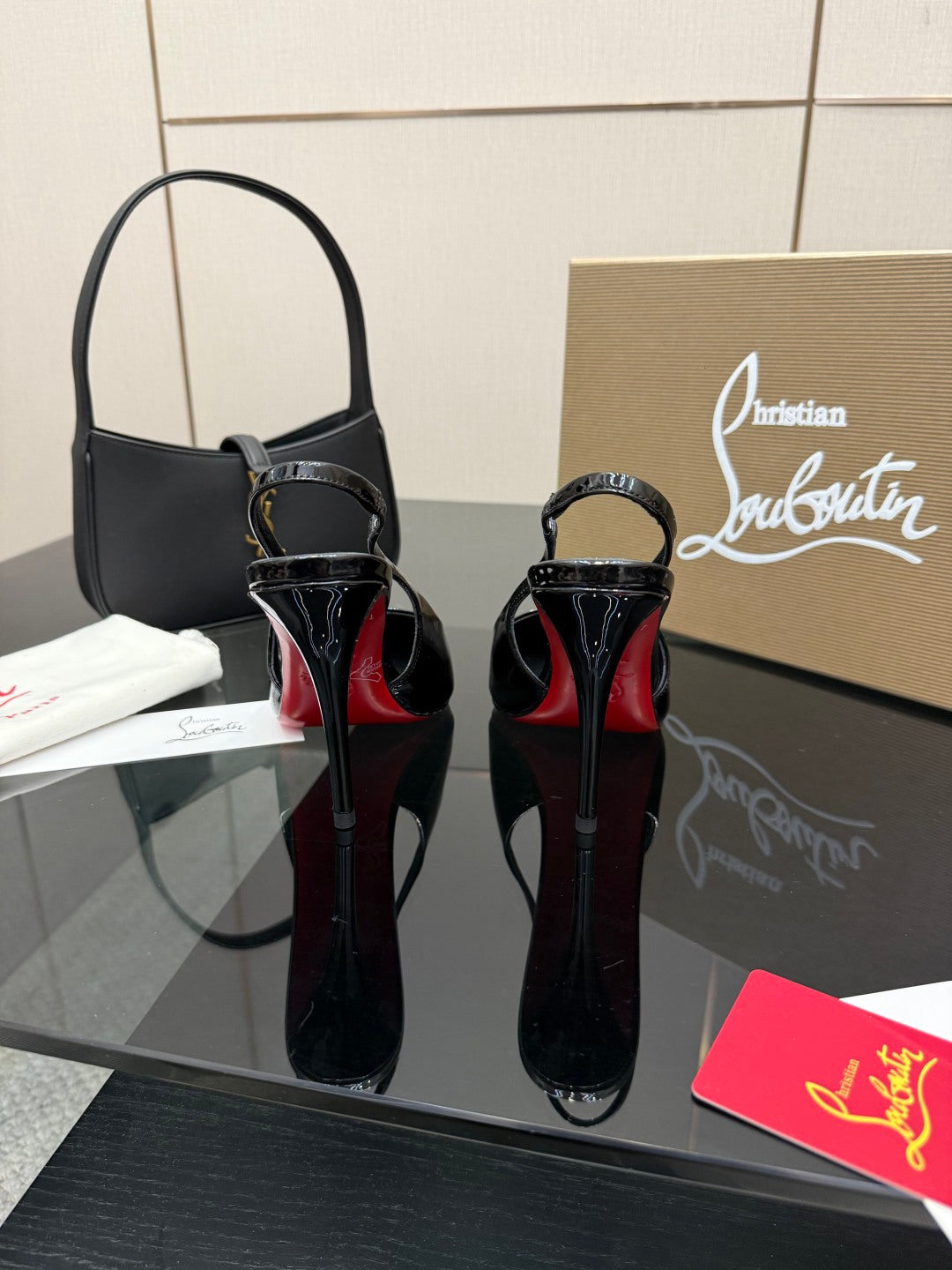Elegant Red Sole High-Heel Sandals | Premium Edition