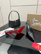 Elegant Red Sole High-Heel Sandals | Premium Edition