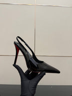 Elegant Red Sole High-Heel Sandals | Premium Edition