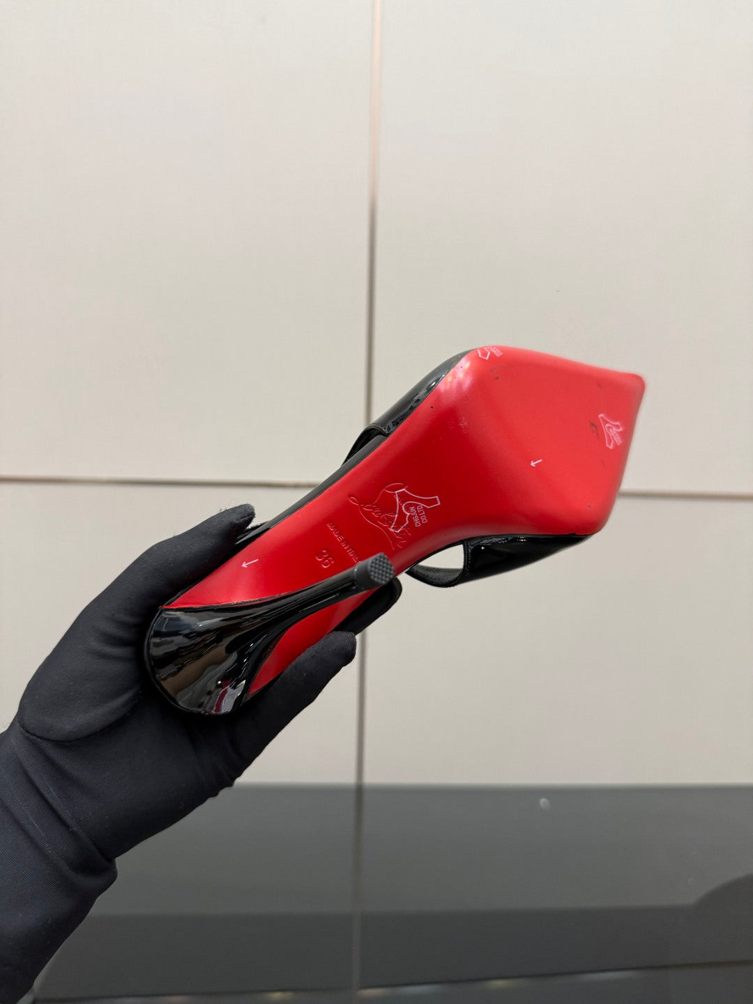 Elegant Red Sole High-Heel Sandals | Premium Edition