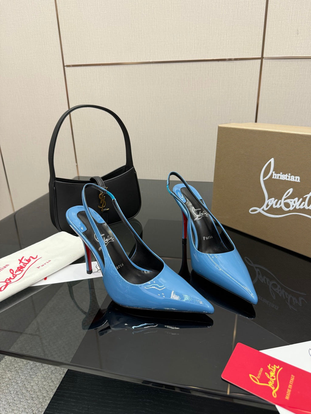 Elegant Red Sole High-Heel Sandals | Premium Edition