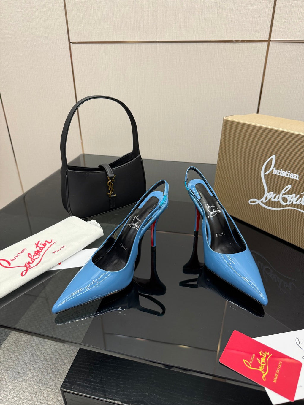 Elegant Red Sole High-Heel Sandals | Premium Edition
