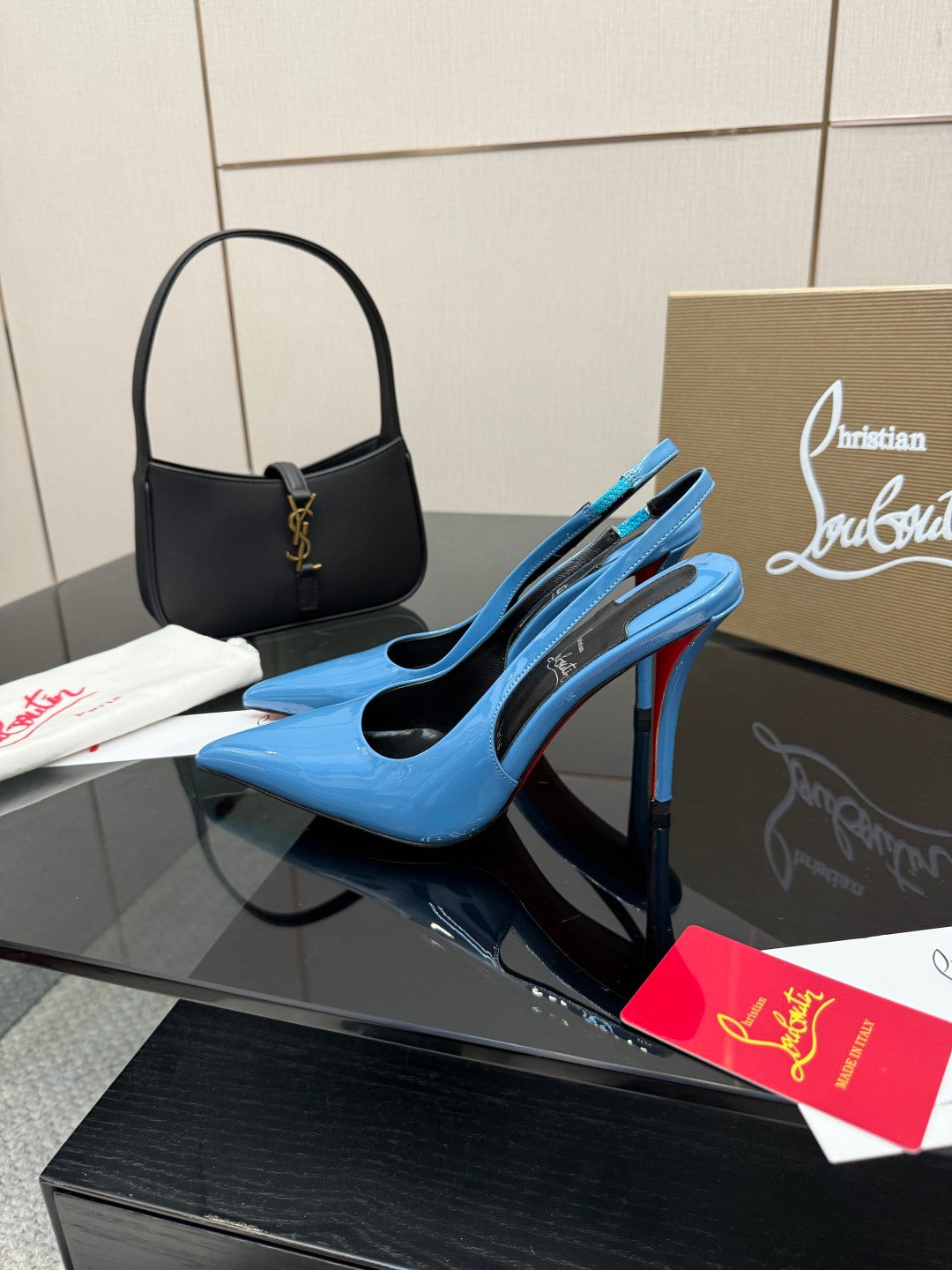 Elegant Red Sole High-Heel Sandals | Premium Edition
