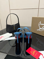 Elegant Red Sole High-Heel Sandals | Premium Edition