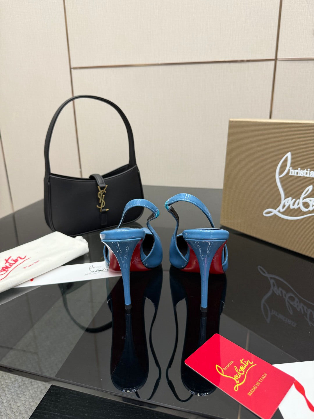 Elegant Red Sole High-Heel Sandals | Premium Edition