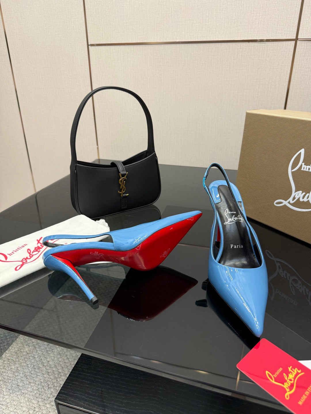 Elegant Red Sole High-Heel Sandals | Premium Edition