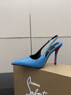 Elegant Red Sole High-Heel Sandals | Premium Edition