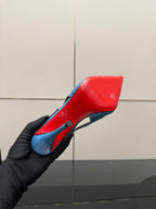 Elegant Red Sole High-Heel Sandals | Premium Edition