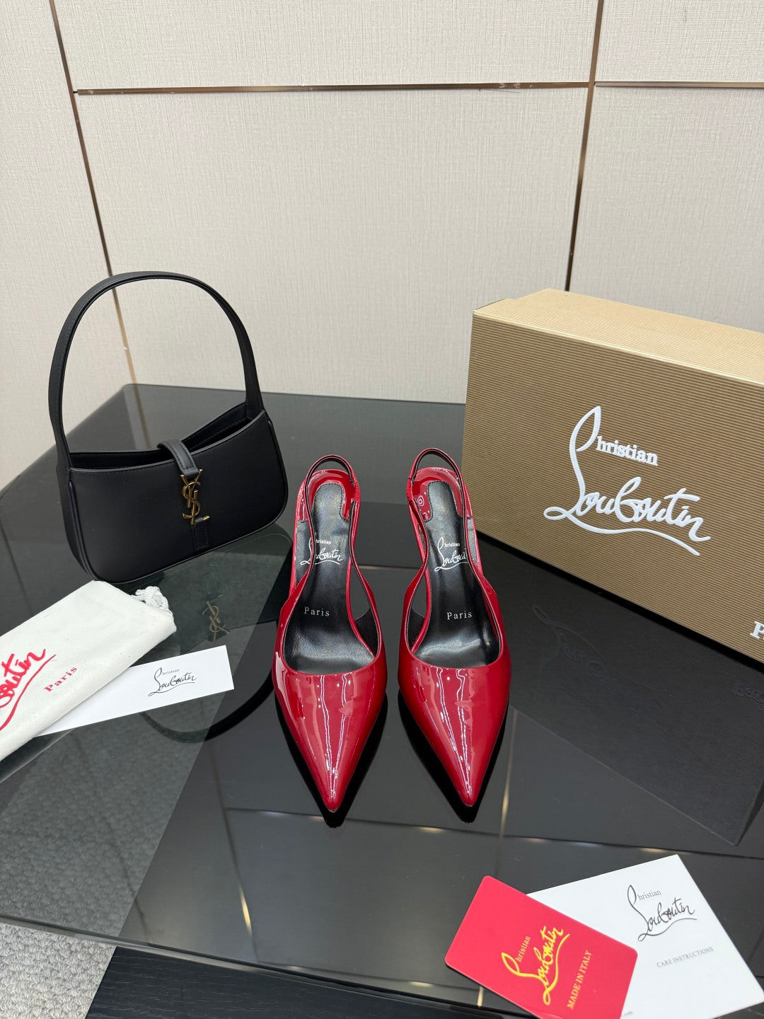 Elegant Red Sole High-Heel Sandals | Premium Edition