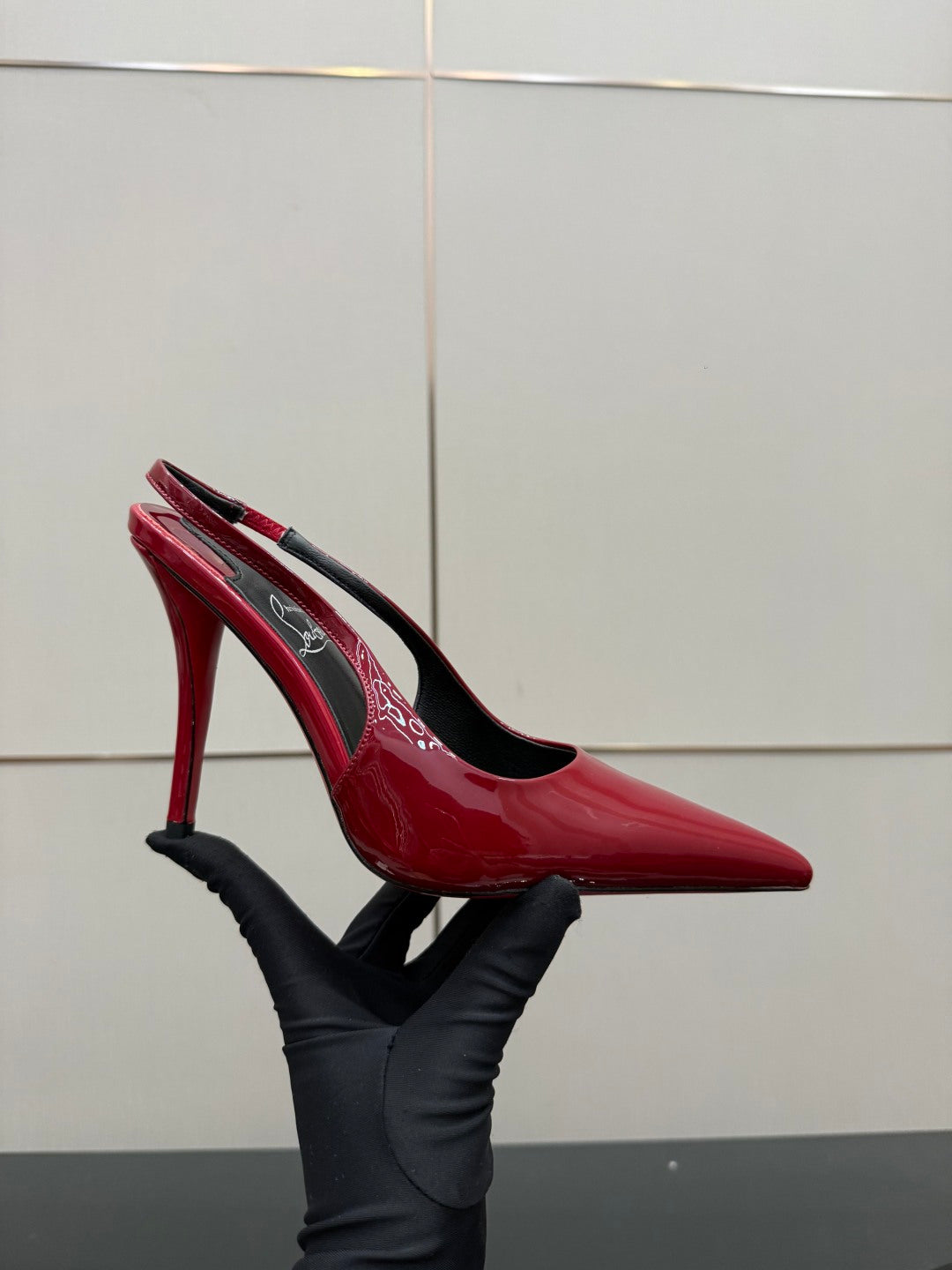 Elegant Red Sole High-Heel Sandals | Premium Edition