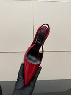 Elegant Red Sole High-Heel Sandals | Premium Edition