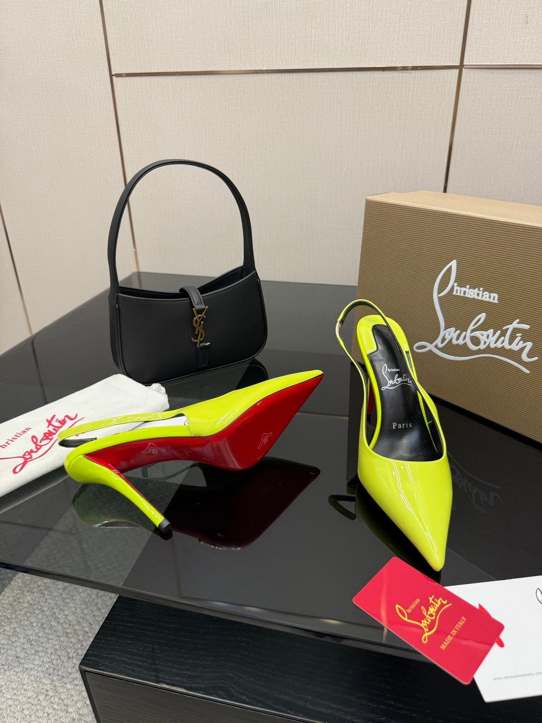 Elegant Red Sole High-Heel Sandals | Premium Edition