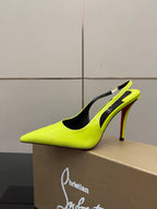 Elegant Red Sole High-Heel Sandals | Premium Edition