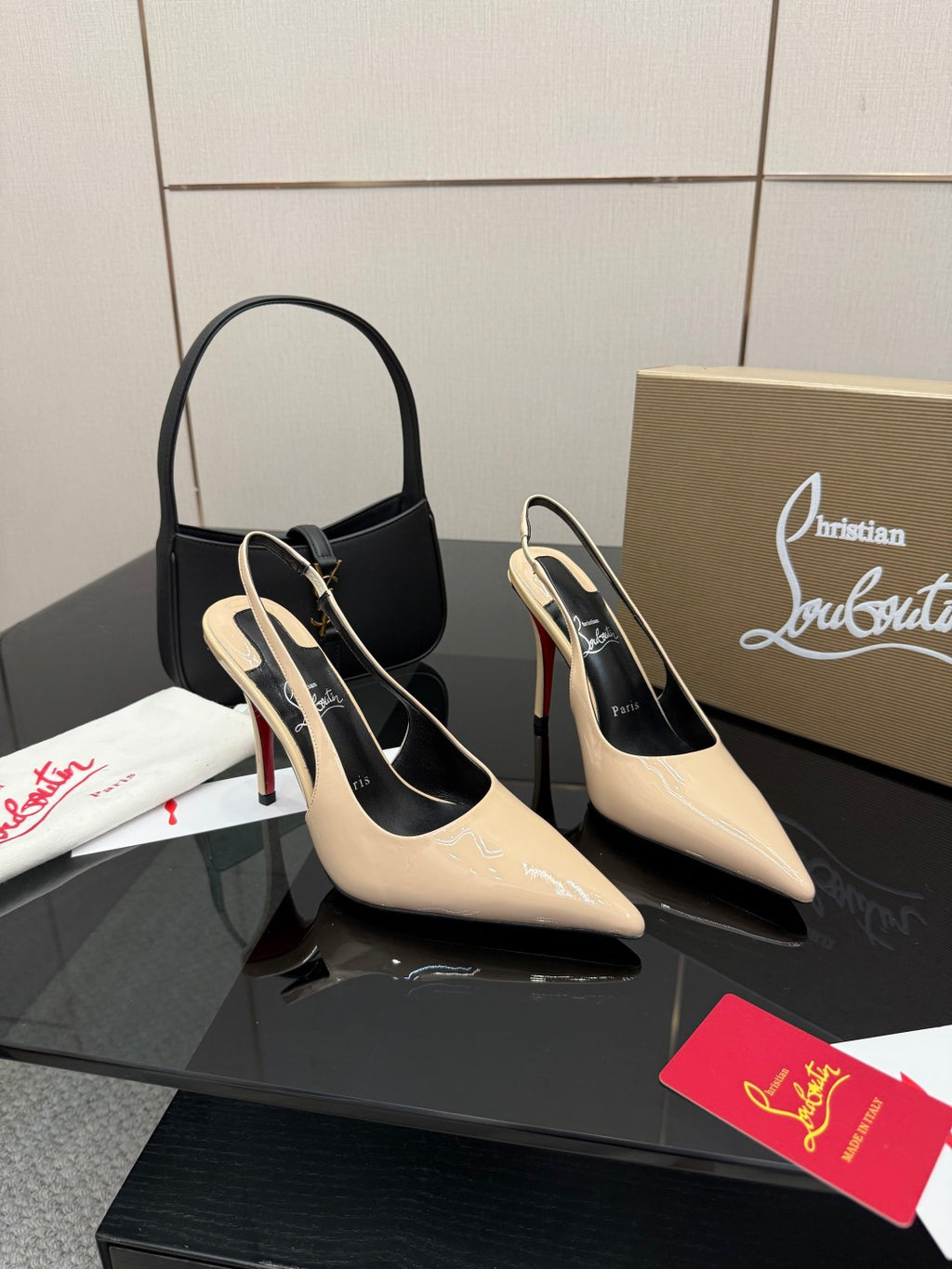 Elegant Red Sole High-Heel Sandals | Premium Edition