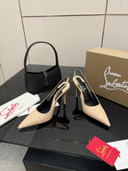Elegant Red Sole High-Heel Sandals | Premium Edition