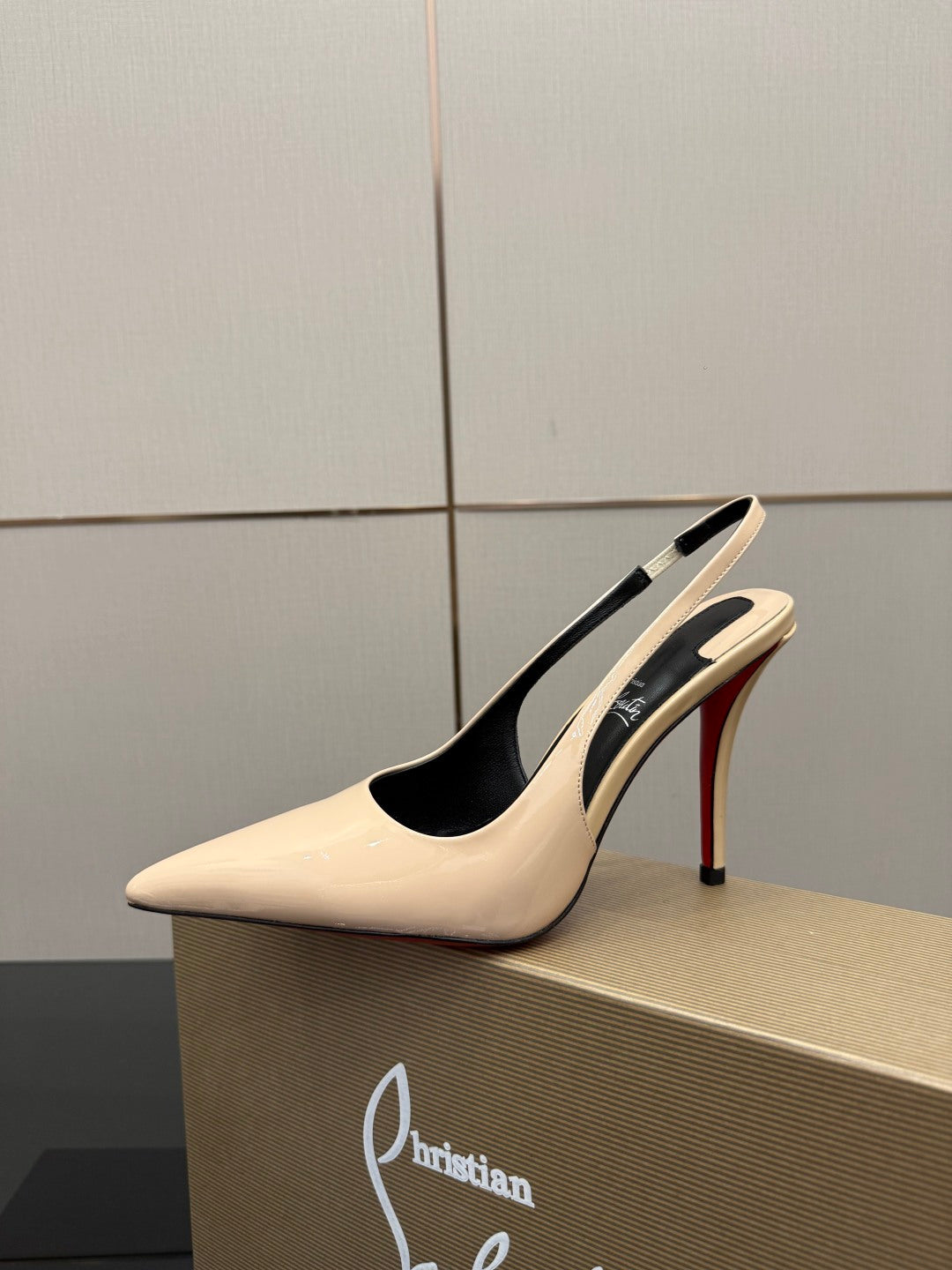 Elegant Red Sole High-Heel Sandals | Premium Edition