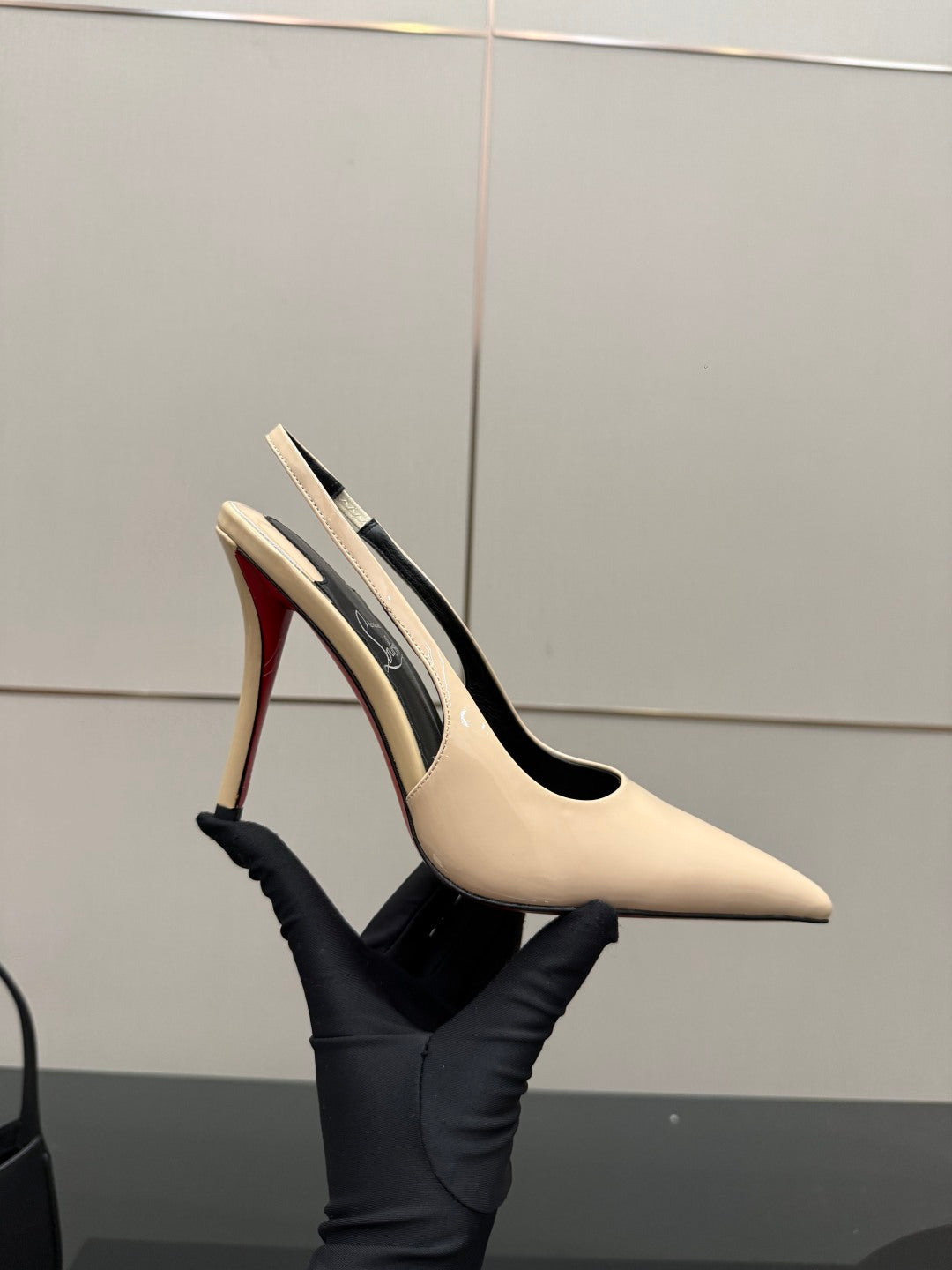 Elegant Red Sole High-Heel Sandals | Premium Edition